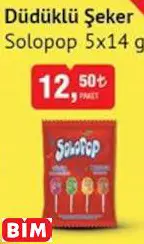 SOLOPOP DÜDÜKLÜ ŞEKER